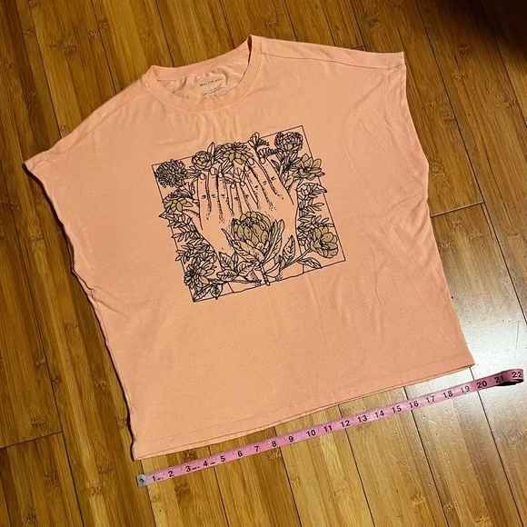 Anthropologie x Real Fun Graphic Muscle Tee Size M - Picture 11 of 16